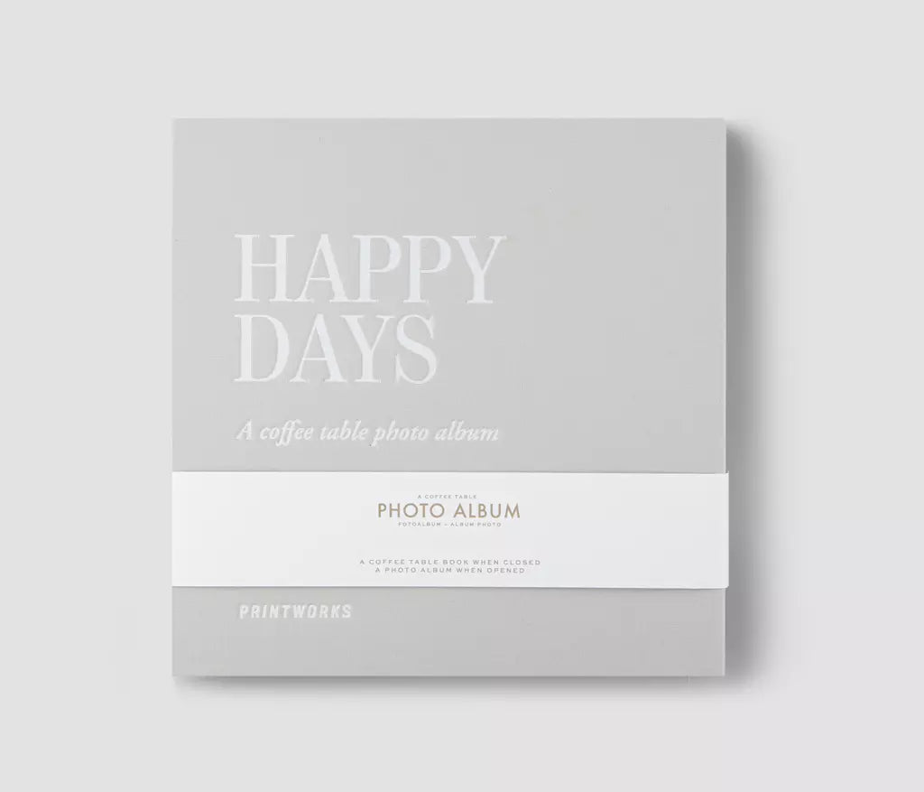 Printworks – Photo Album Happy Days – Álbum de fotos (24,5 x 24,5 cm)