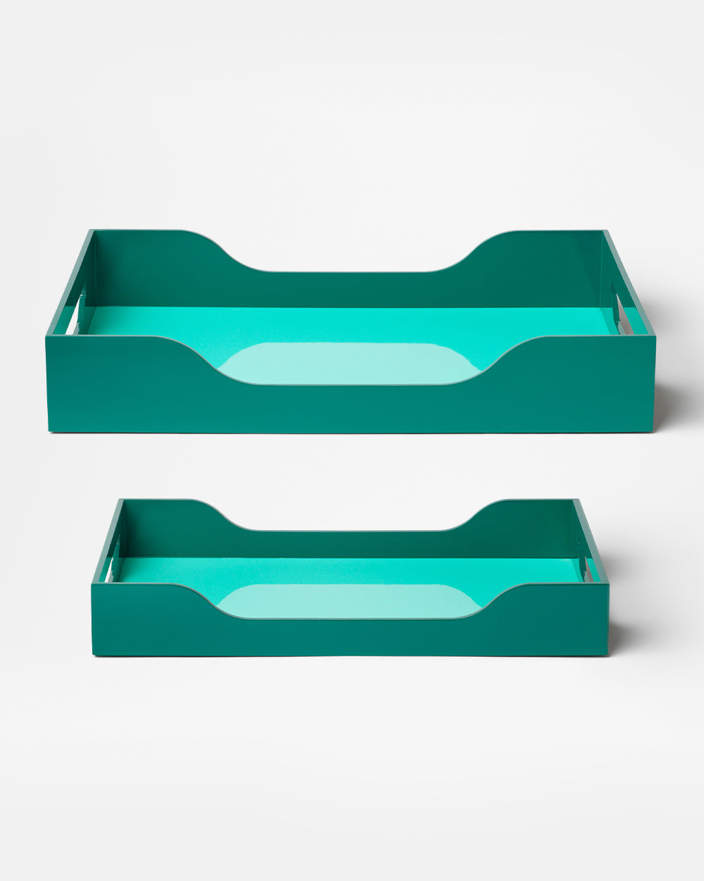 Trays 2-pack, Groen