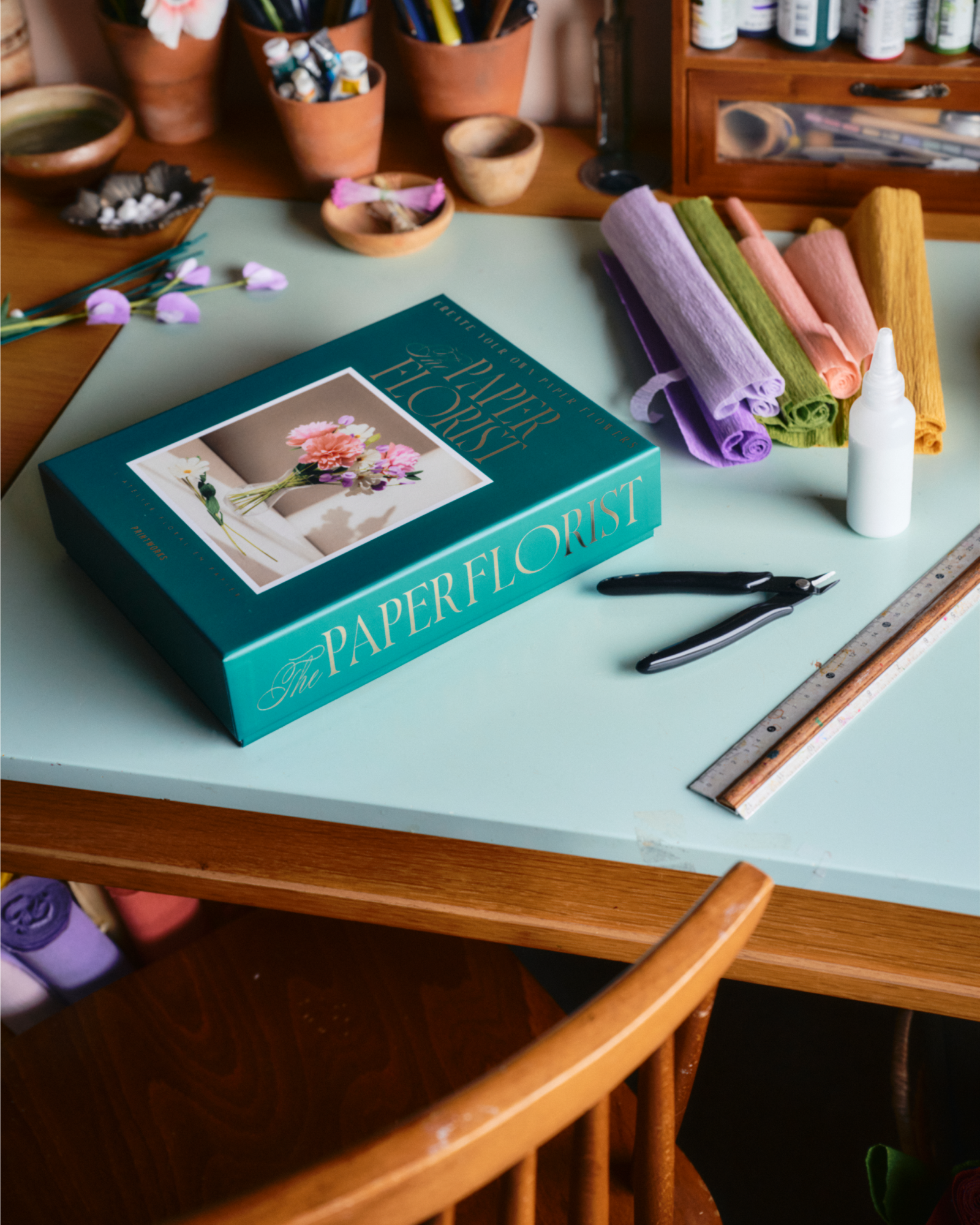 Crepe Paper Flower Set