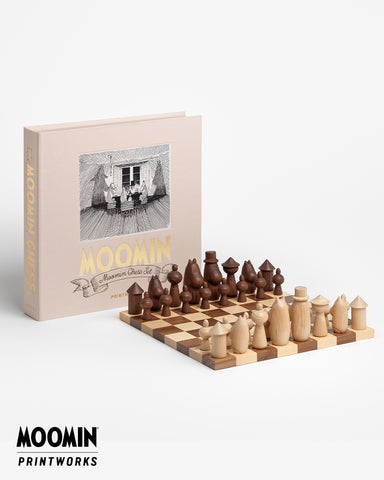 Wood Chess Moomin x