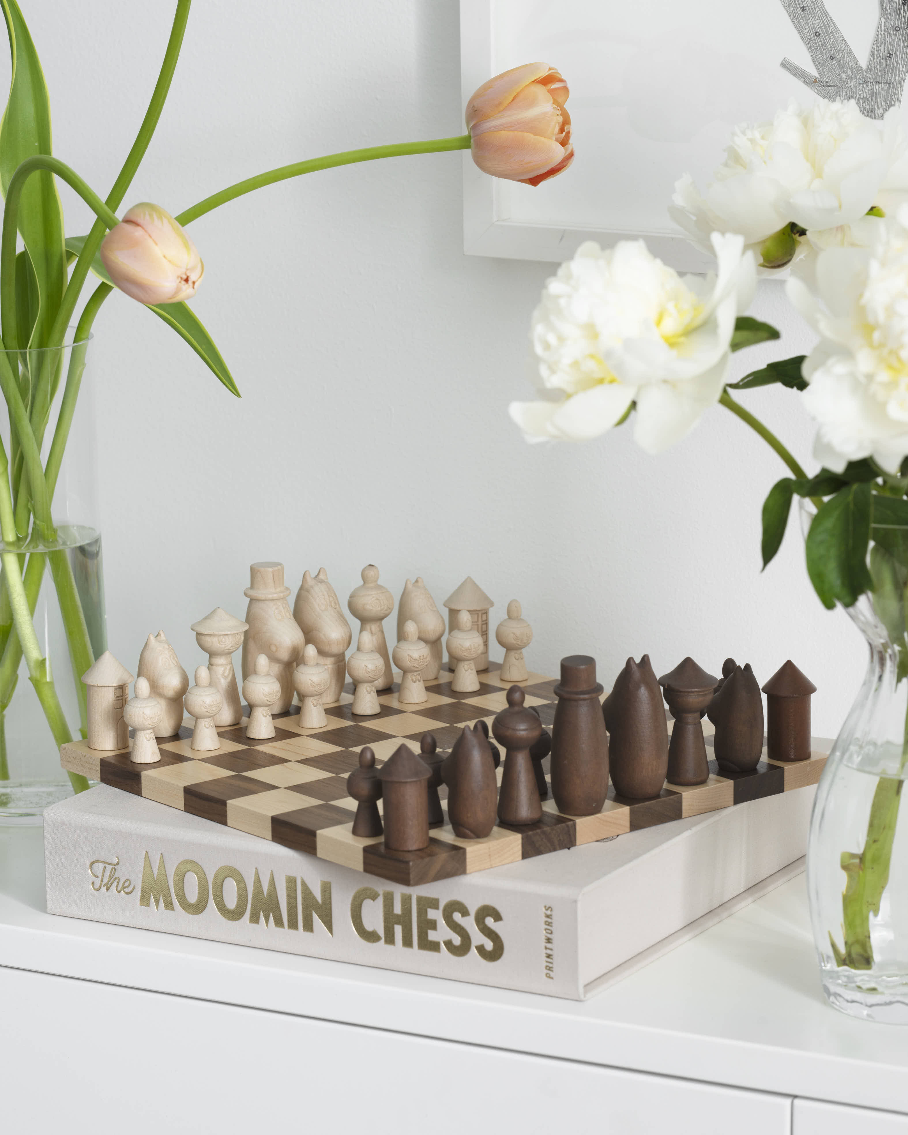 Wood Chess, Moomin x Printworks