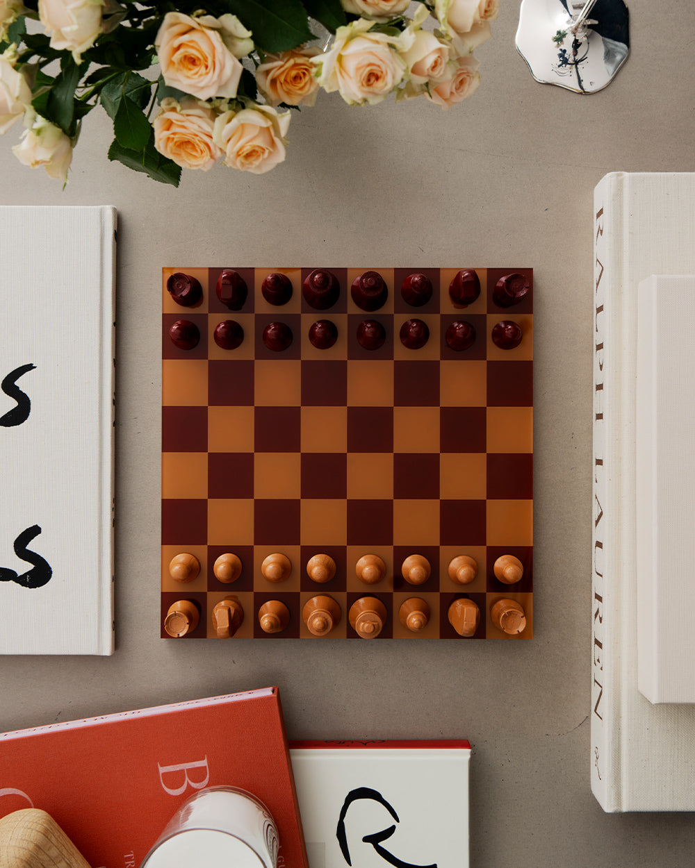Chess, Beige