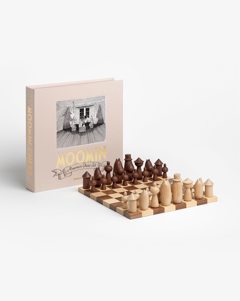 Wood Chess, Moomin x Printworks