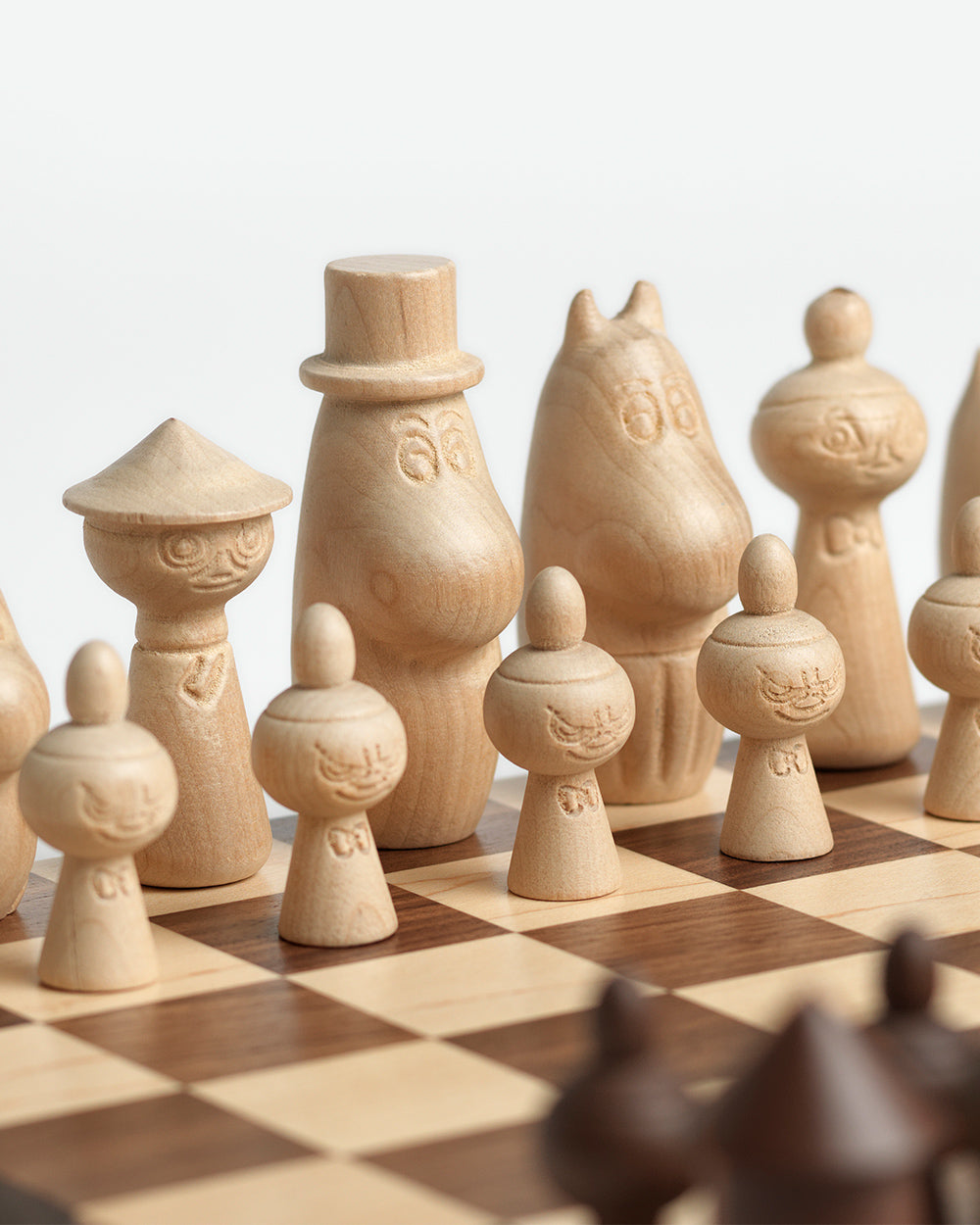 Wood Chess, Moomin x Printworks
