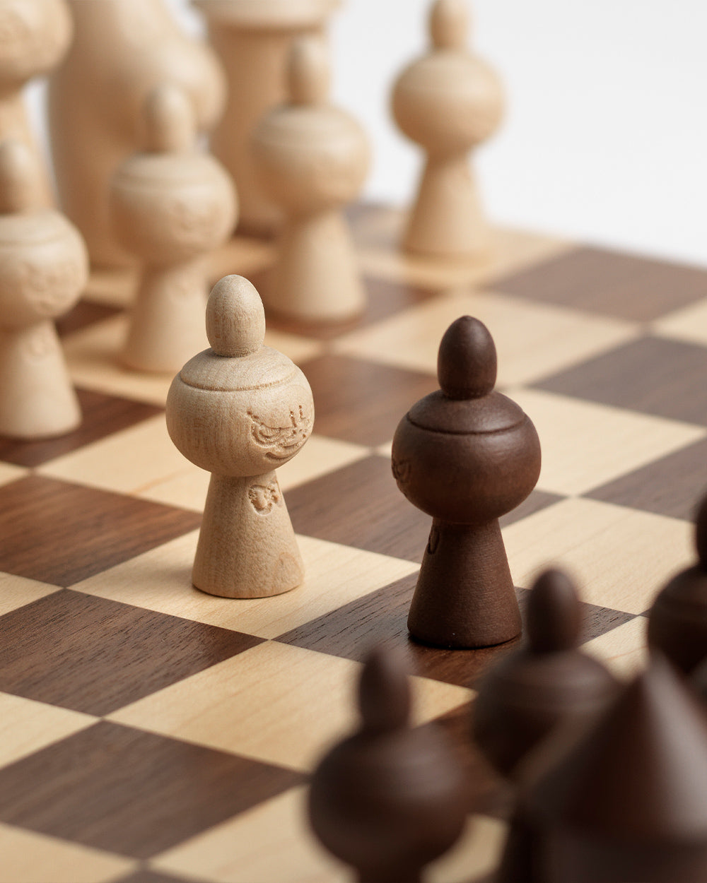 Wood Chess, Moomin x Printworks