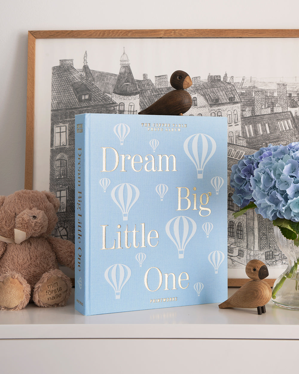 Dream Big Little One, Light Blue