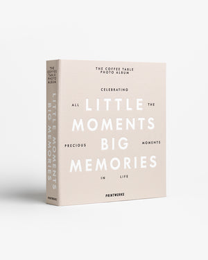 Little Moments Big Memories, Beige