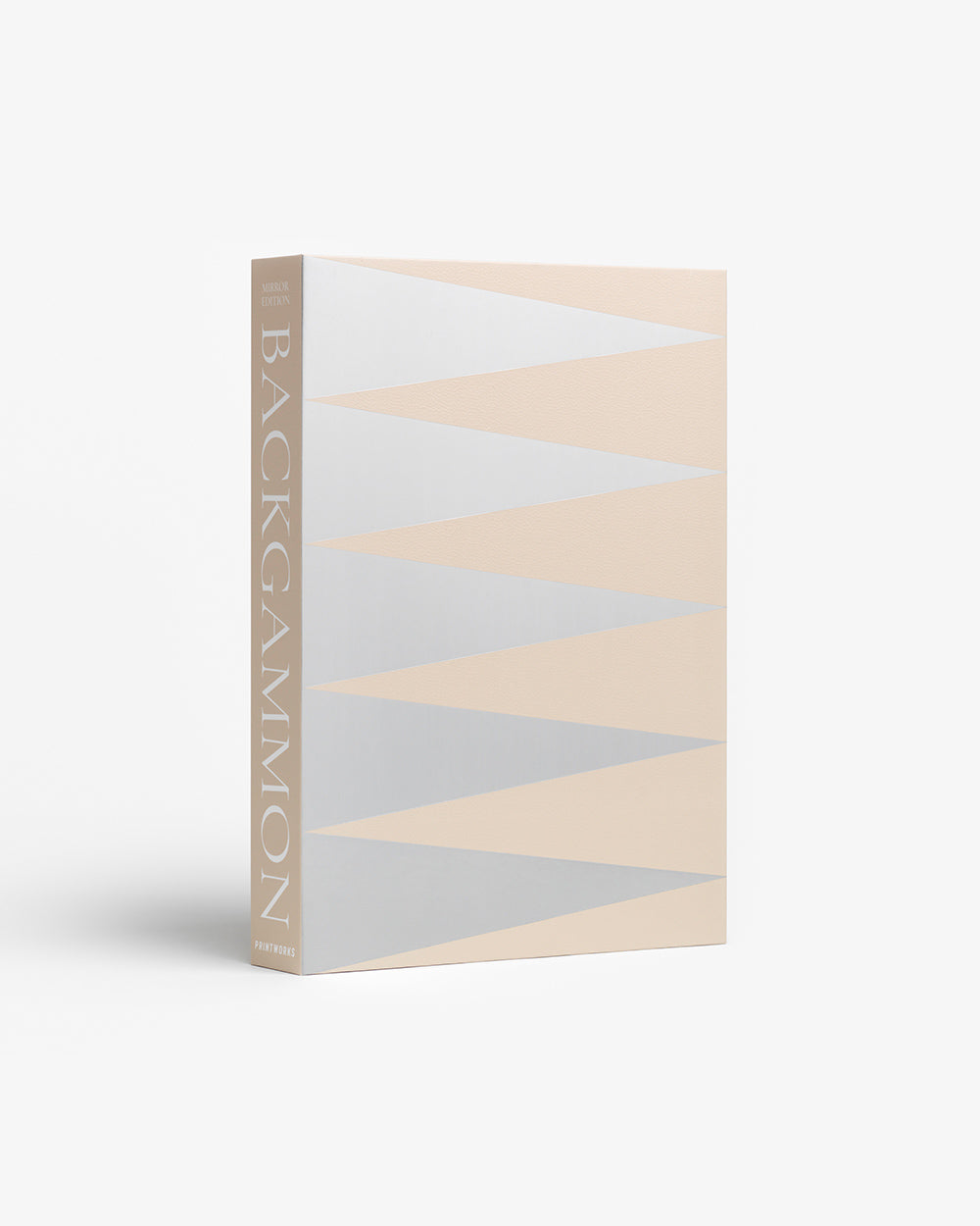 Art Of Backgammon Mirror, Beige/Clear