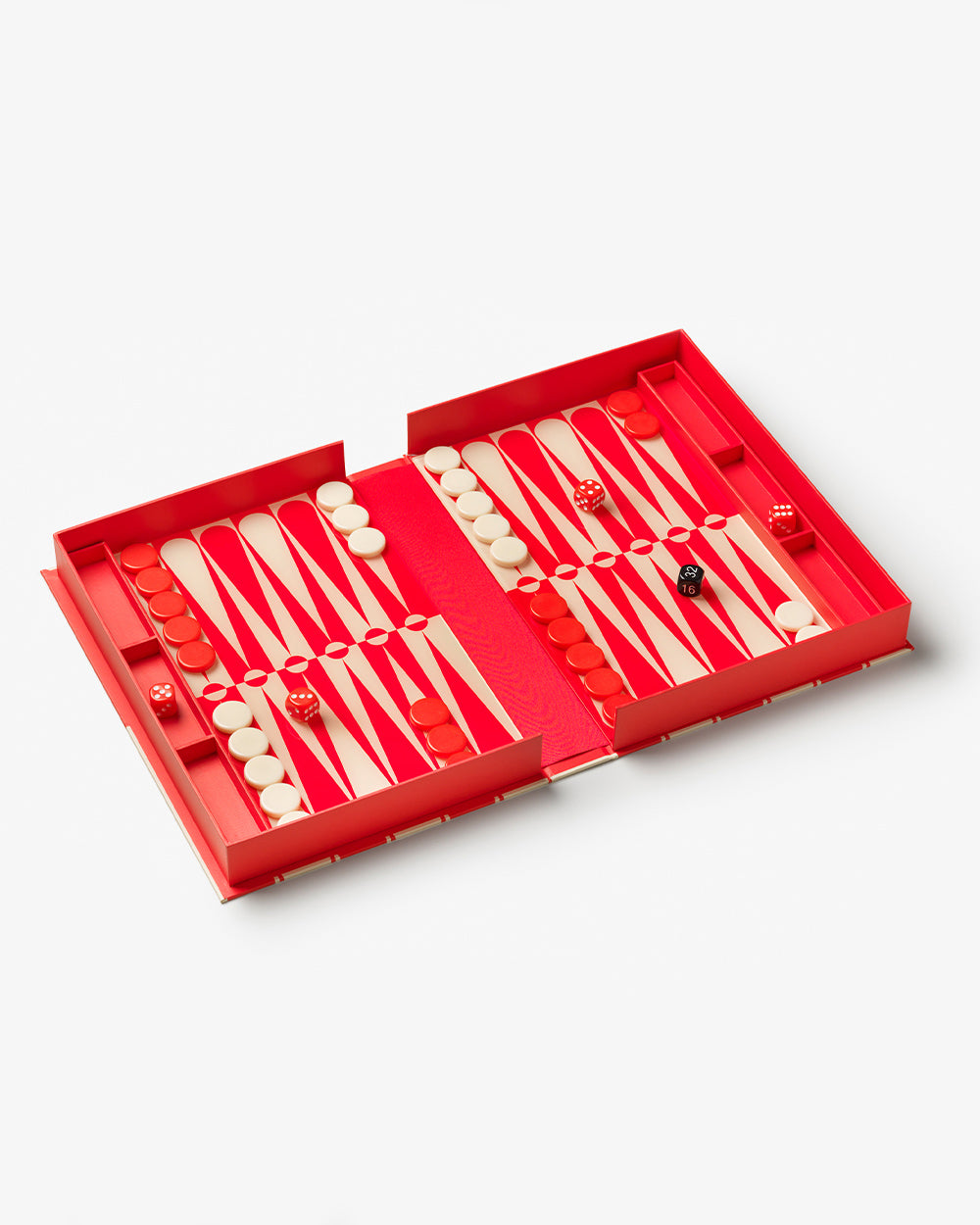 Art of Backgammon, Red/Cream