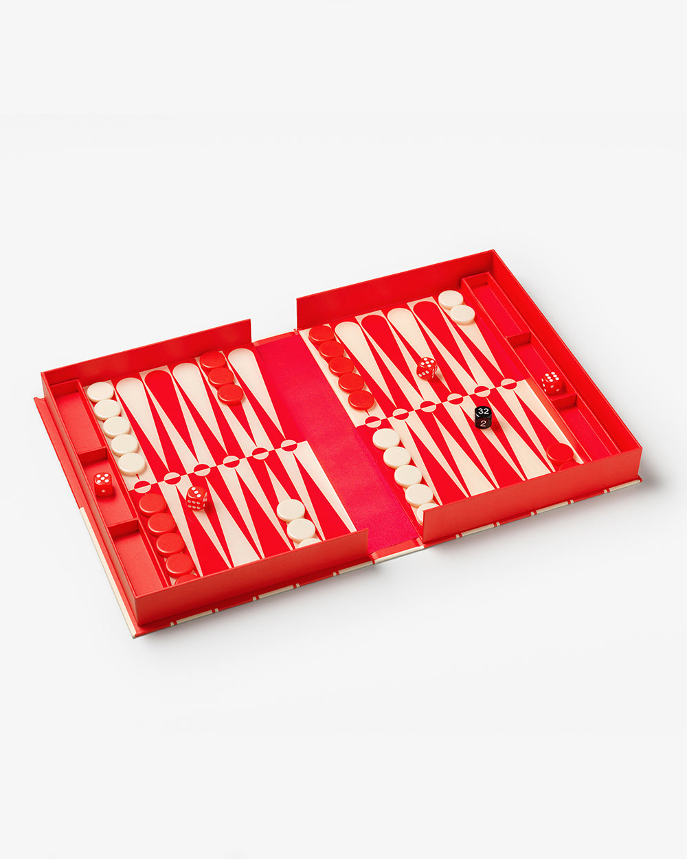 Art of Backgammon, Red/Cream