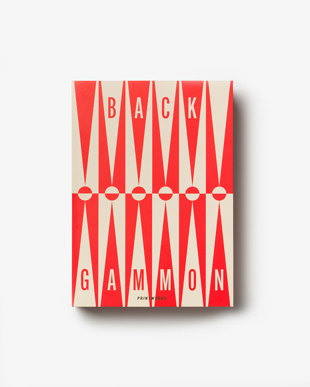 Art of Backgammon, Red/Cream