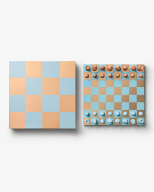 Chess Mirror, Blue