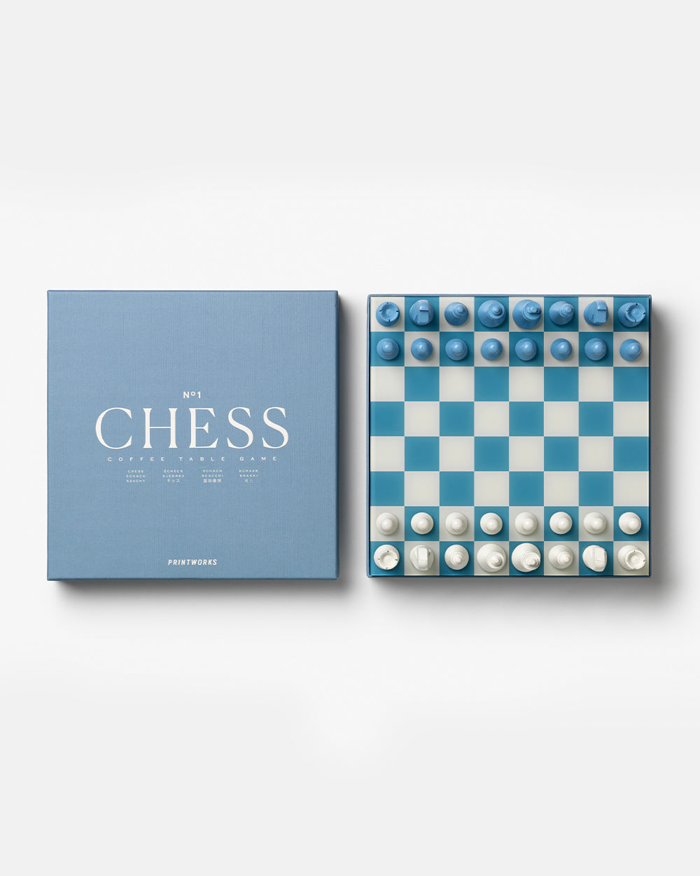 Chess, Dusty Blue