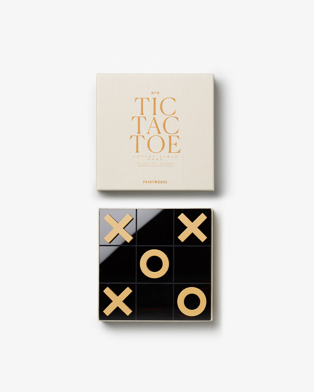 Tic Tac Toe, Classic Beige
