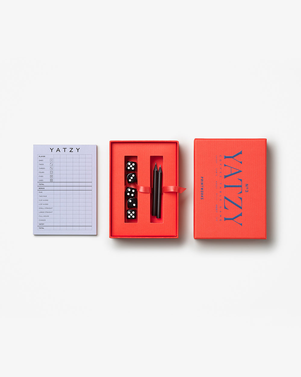 PRINTWORKS | Yatzy Classic Red