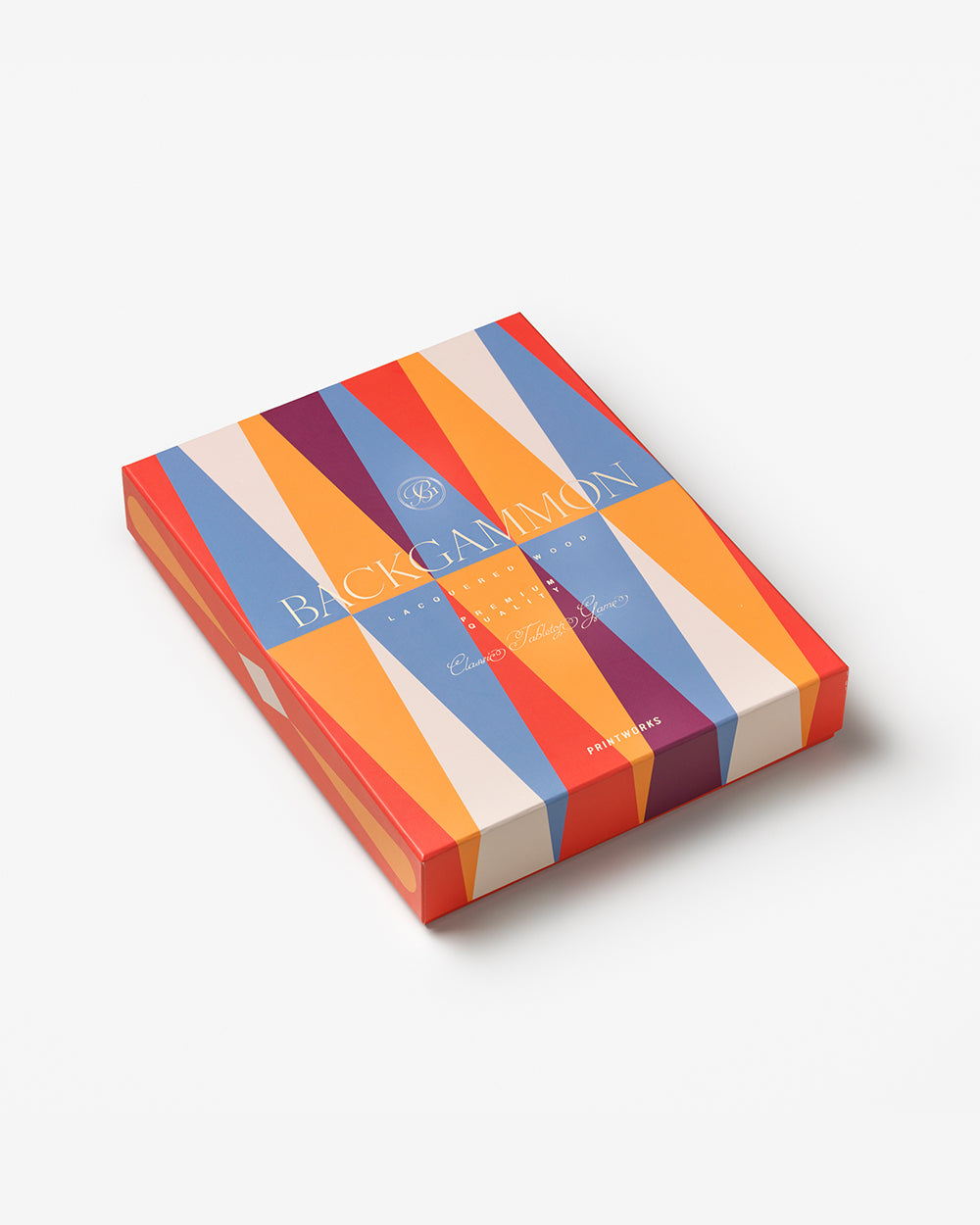 Lacquered Backgammon, Red