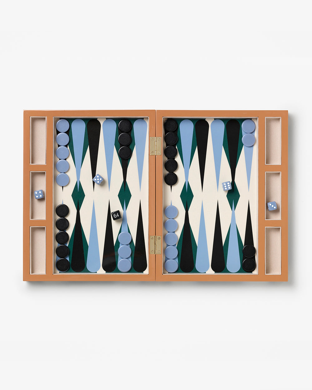 Lacquered Backgammon