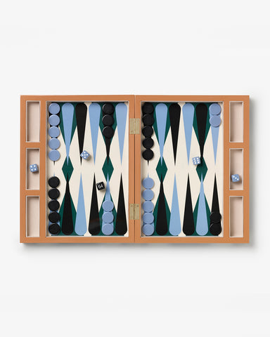 Lacquered Backgammon