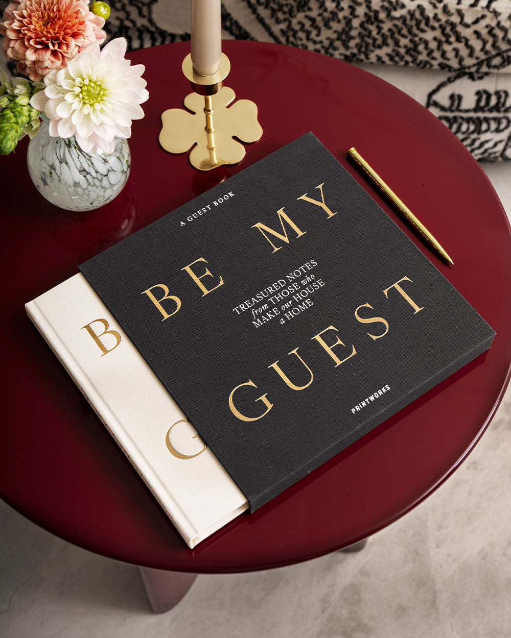 Be My Guest, White/Anthracite