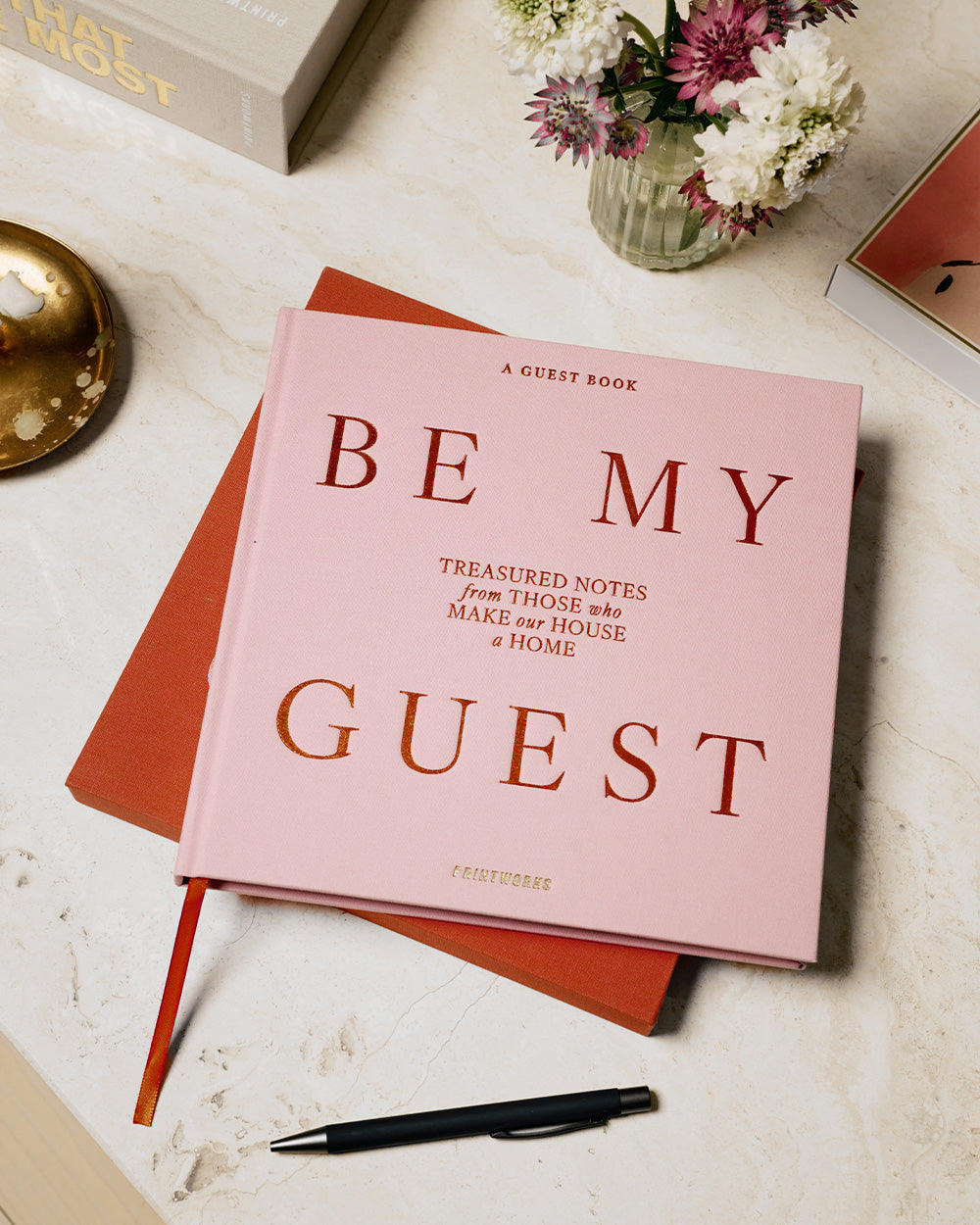 Be My Guest, Pink/Rust