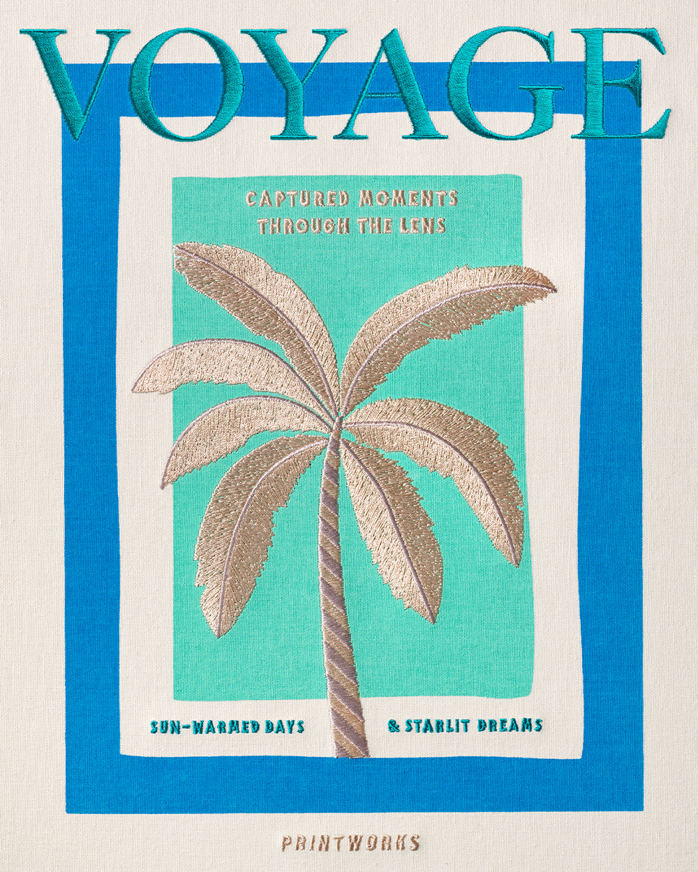 Voyage, Embroidered