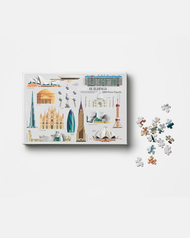 Iconic Buildings 1000 pieces