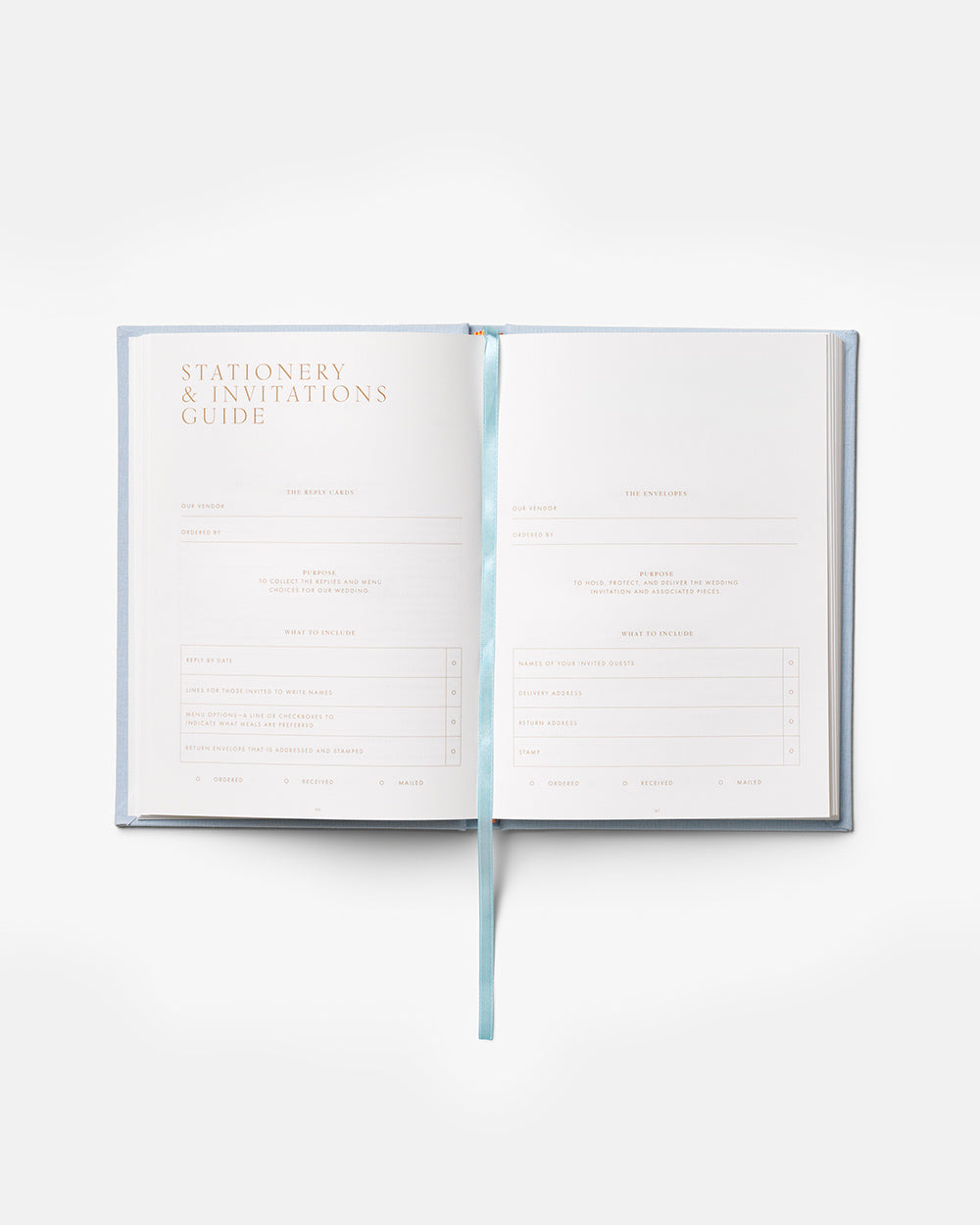 PRINTWORKS Wedding Planner, The Perfect Day, Light Blue