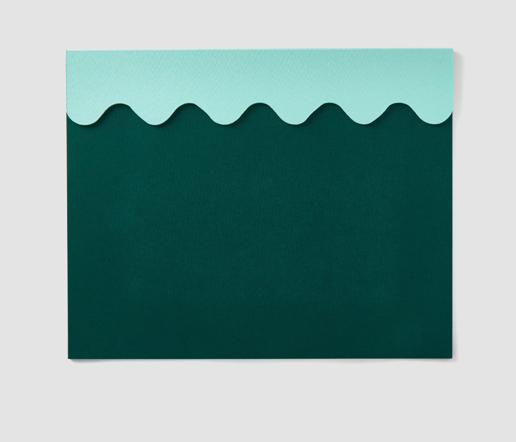 Desk Pad - Green/Turquoise
