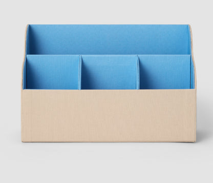 Desktop-Organizer – Beige/Blau