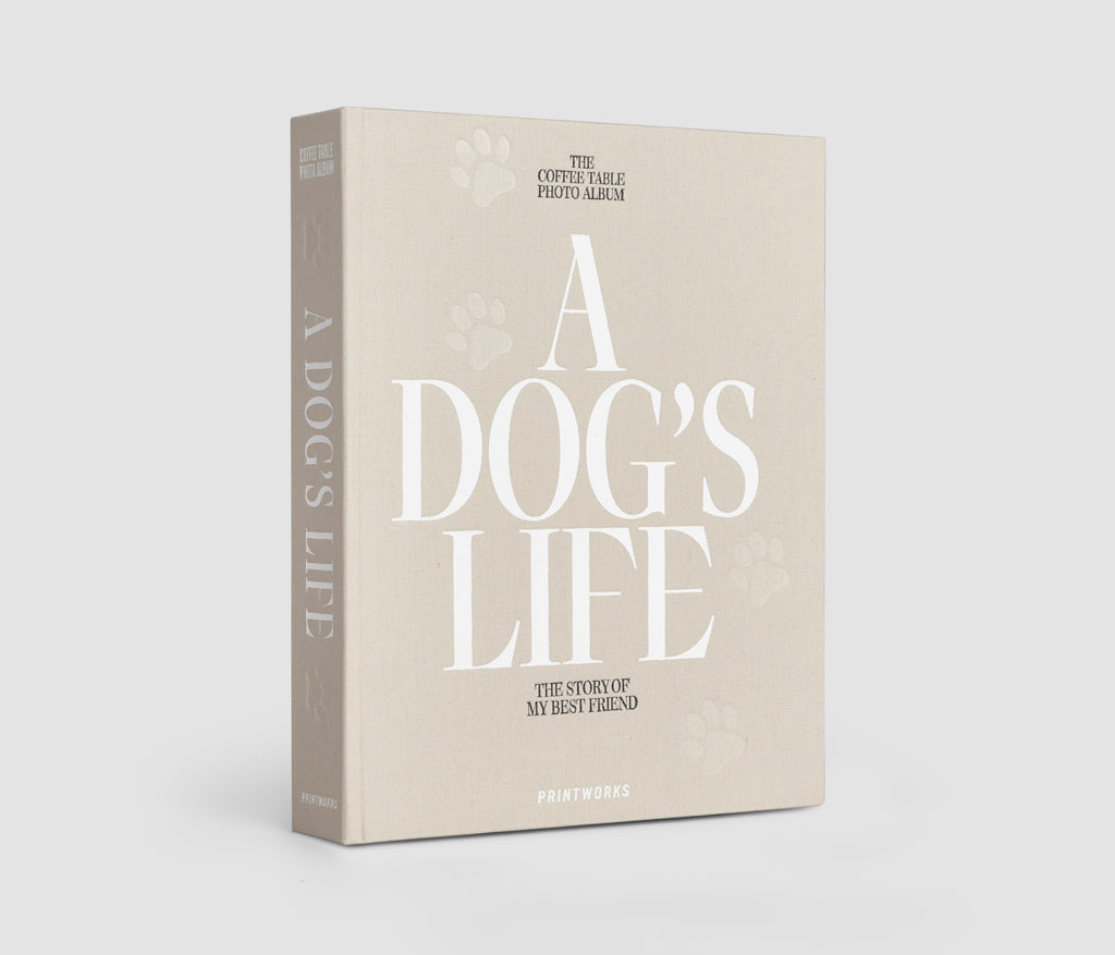 Printworks Fotoalbum Hond - A Dog's Life - Dutch Steel Art Printworks Fotoalbum Hond - A Dog's Life - Dutch Steel Art