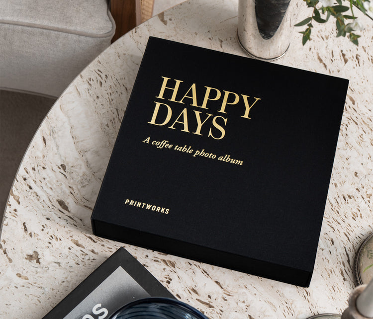 Printworks Photo Album - Good Times, Black (L) | Buy from Hulténs
