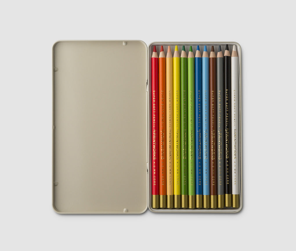 12 Color pencils - Classic