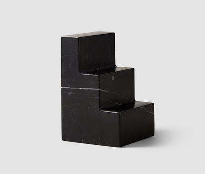 Buchstützen Stair Cube - Marmor