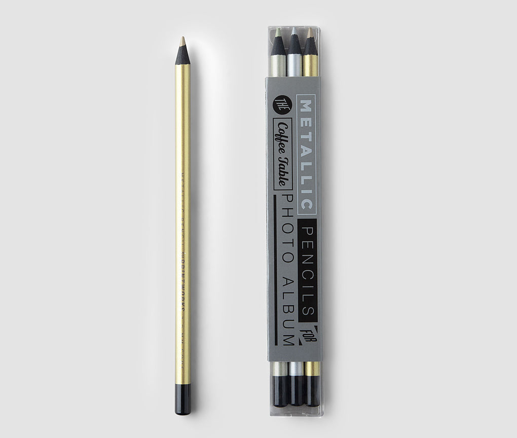 Pencils - Metallic (3-pack)